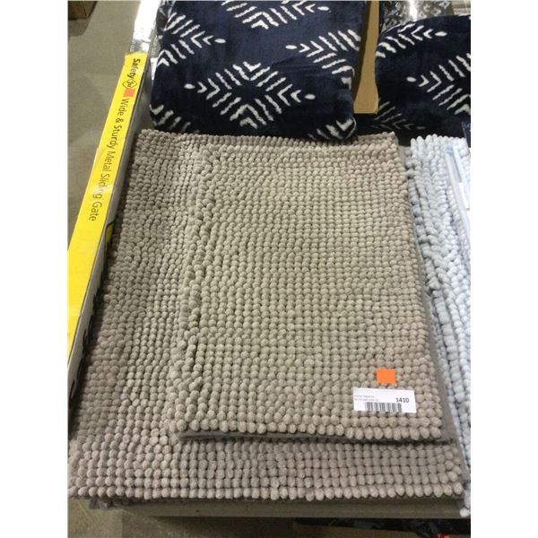 Cushioned Spa Bath Rugs 2-Pack