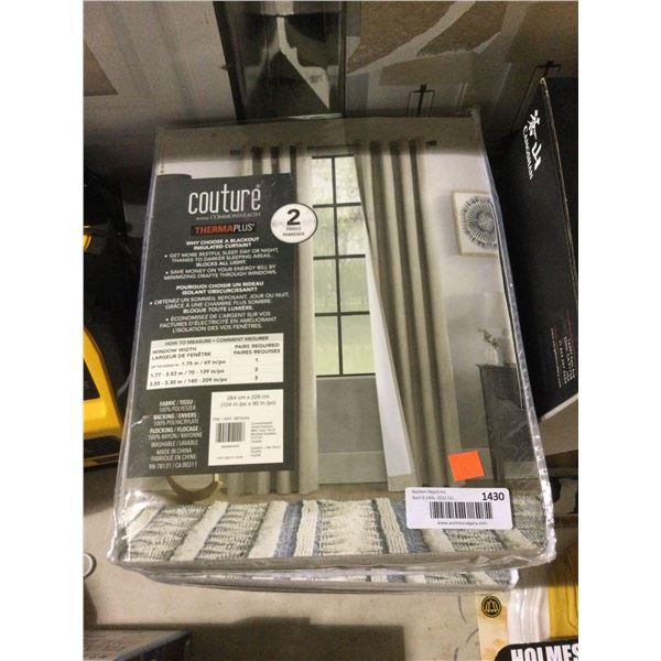 Couture Thermaplus Blackout Panels (104in x 90in)