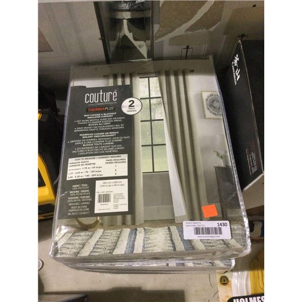 Couture Thermaplus Blackout Panels (104in x 90in)