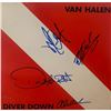 Image 1 : Signed Van Halen Diver Down Album Cover