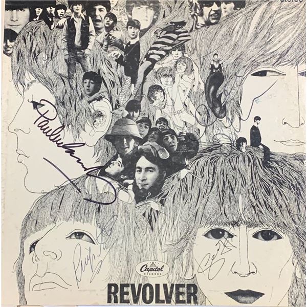 Signed Beatles Revolver Album