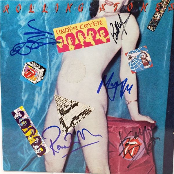 Signed The Rolling Stones, Under Cover Album Cover