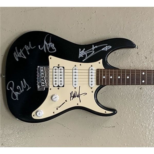 Signed AC/DC Guitar with Doodle