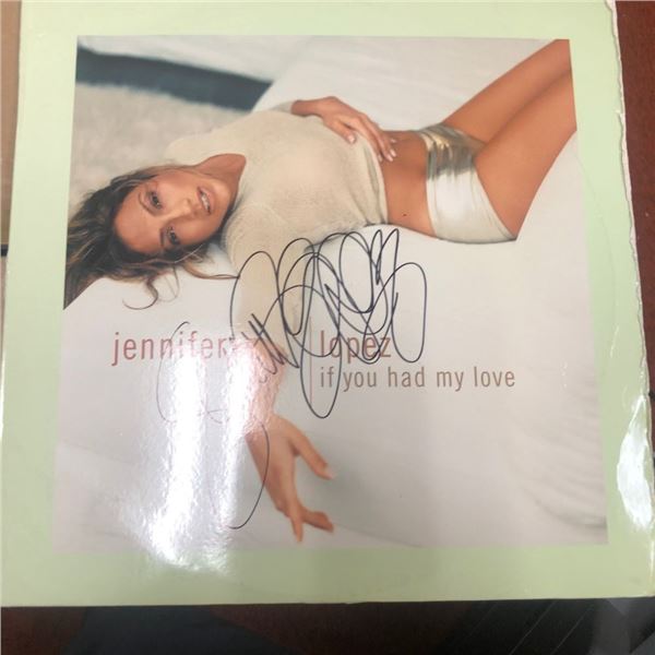 Signed Jennifer Lopez If You Had My Love Album Cover