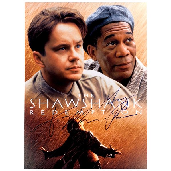 Morgan Freeman Autograph Signed Shawshank Redemption Poster