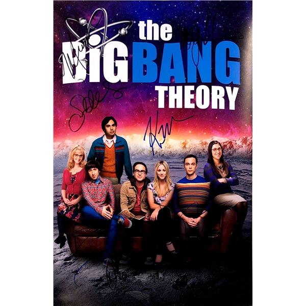 Jim Parsons Autograph Signed Big Bang Thoeory Poster