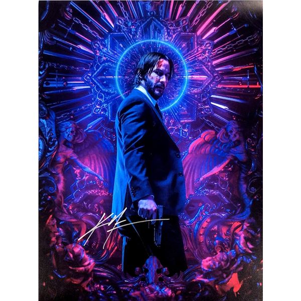 Keanu Reeves Autograph Signed John Wick Poster