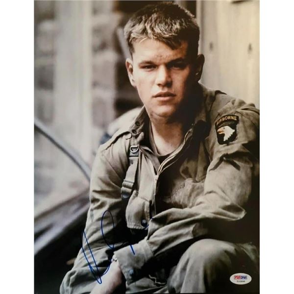 Matt Damon Autographed Signed Photo