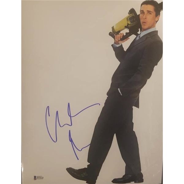 Christian Bale Autographed Signed Photo