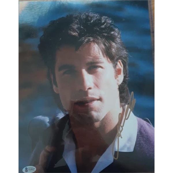 John Travolta Autographed Signed Photo