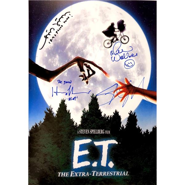 Autograph Signed E.T. Poster