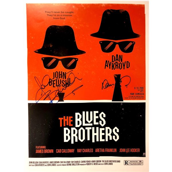Autograph Signed Blues Brothers Poster