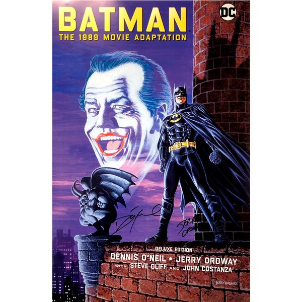 Autograph Signed Batman 1989 Poster