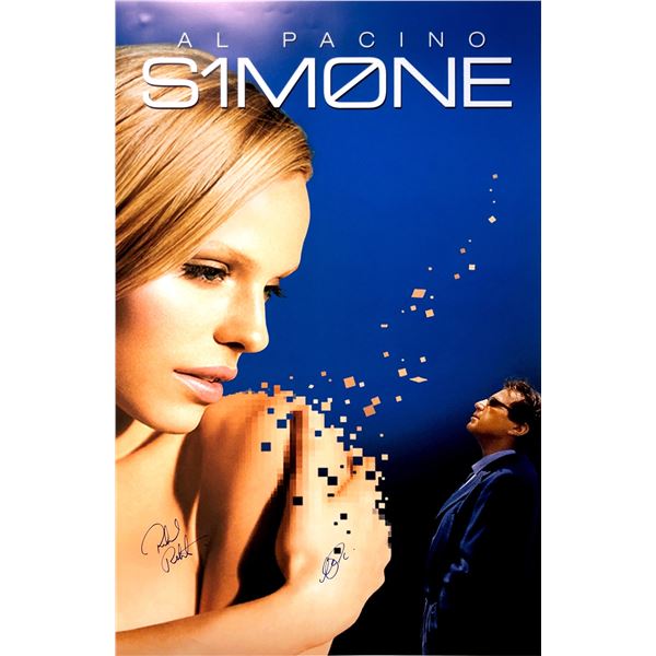 Autograph Signed S1mone Poster