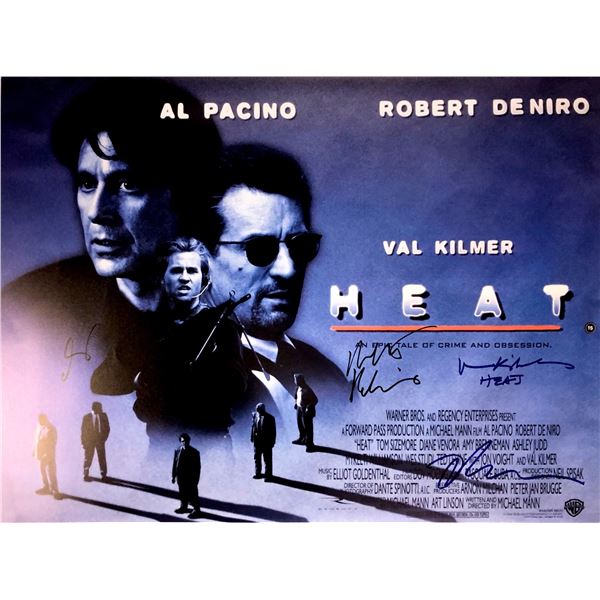 Autograph Signed Heat Poster