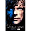 Image 1 : Autograph Signed Peter Dinklage Game of Thrones Poster