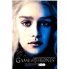 Image 1 : Autograph Signed Emilia Clarke Game of Thrones Poster