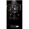 Image 1 : Autograph Signed Sophie Turner Game of Thrones Poster