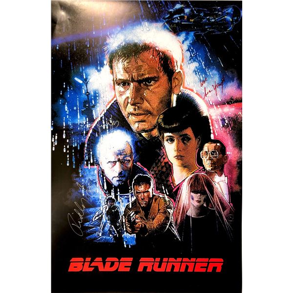 Autograph Signed Blade Runner Poster