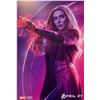 Image 1 : Elizabeth Olsen Autograph Signed Avengers Poster