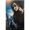 Image 1 : Helena Bonham Carter Autograph Signed Harry Potter Poster