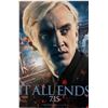 Image 1 : Tom Felton Autograph Signed Harry Potter Poster