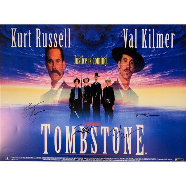 Val Kilmer Autograph Signed Tombstone Poster