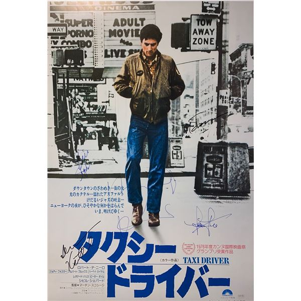 Robert De Niro Autograph Signed Taxi Driver Poster