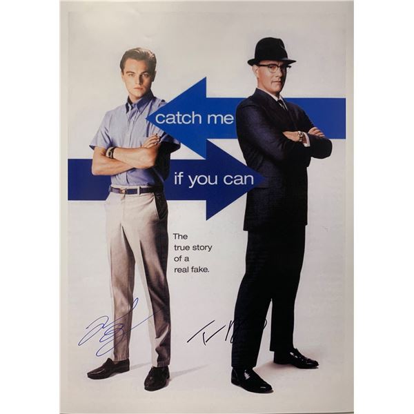 Autograph Signed Catch Me if You Can Poster