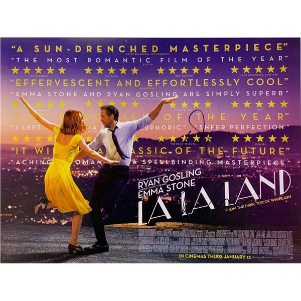 Autograph Signed Lala Land Poster