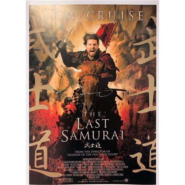 Autograph Signed Last Samurai Poster