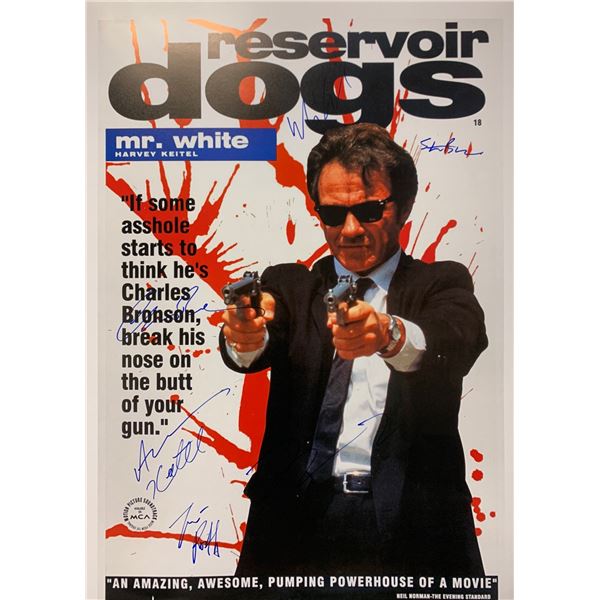 Autograph Signed Reservoir Dogs Poster