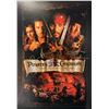Image 1 : Autograph Signed Pirates of the Caribbean Poster