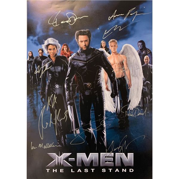 Autograph Signed X-Men 2 Poster