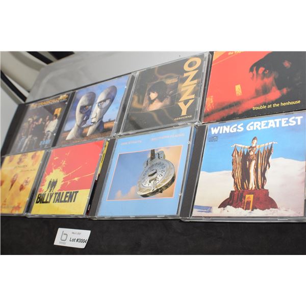 ROCK MUSIC  CD LOT OF 8