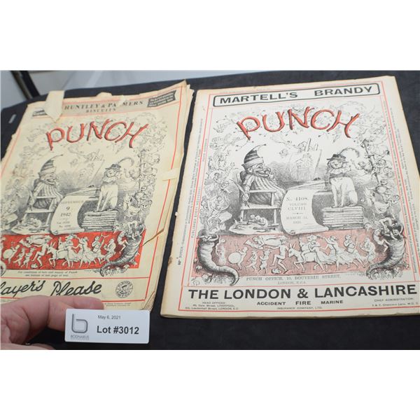1920 & 1942 PUNCH MAGAZINES