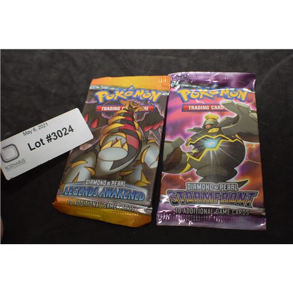 POKEMON X 2 SEALED PACKS TRADING CARDS