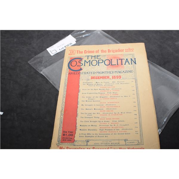 1899 COSMOPOLITAN MAGAZINE