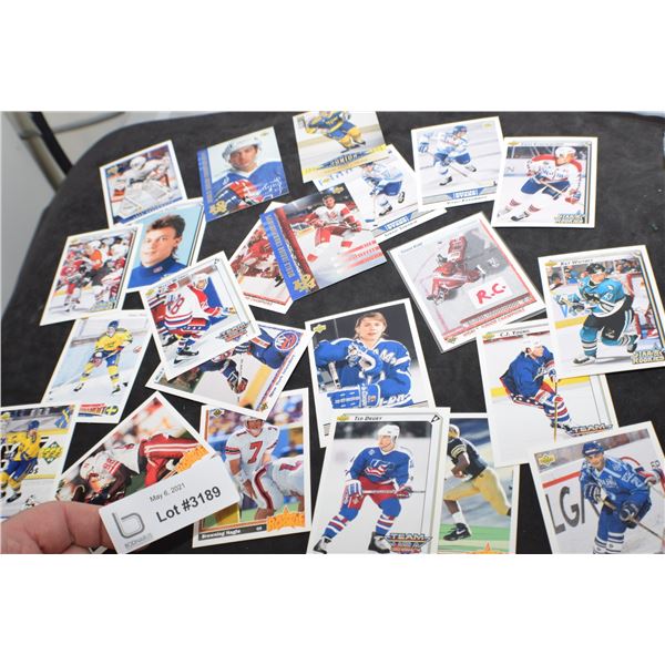 JUNIOR HOCKEY CARD LOT