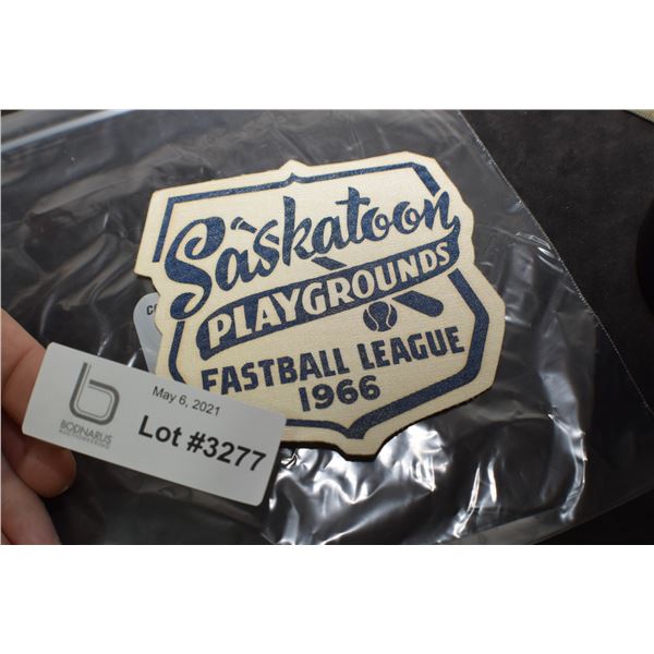 MINT SASKATOON 1966 PATCH