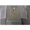 Image 3 : Elegant Necklace, Bracelet and Earrings In Case