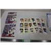 Image 1 : Unopened Set of 2 Topps NHL 1999 Hockey Stickers and 1992-1993 Panini Slap Shot Hockey Trivia Cards