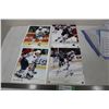 Image 1 : 8x10 Hockey Photos Georges Laraque, Kyle Calder, Eric Daze, Mike Comrie