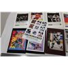 Image 2 : Hockey Cards Box Bottoms Howe, Gretzky, Messier, 9 NHL Hockey Stickers
