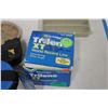 Image 2 : Spool of 6lbs Test Line Fishing Organizer Boxes, Worm Cooler