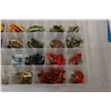 Image 2 : Tackle Box Organizer With Vintage Hooks