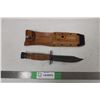 Image 1 : Military Knife (K Bar?) With Sheath