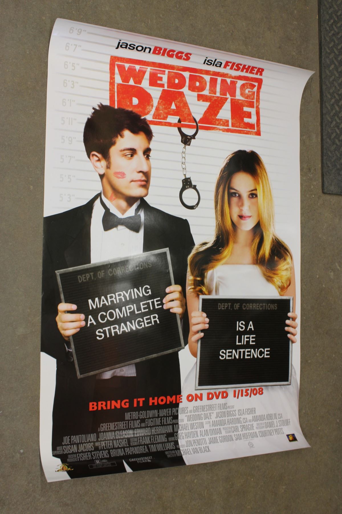 Wedding Daze Movie Poster - Bodnarus Auctioneering Wedding Daze Movie Poster - Bodnarus Auctioneering