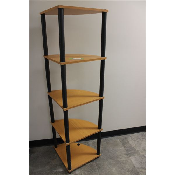 5 Tier Shelf 58" Tall Corner Stand