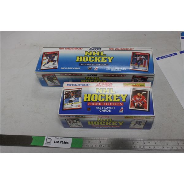 (2X THE MONEY) 1990-1991 Hockey Cards Sealed In Box